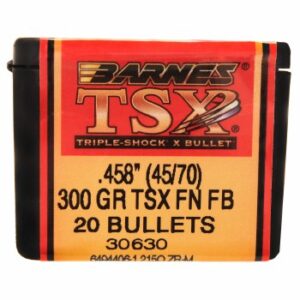 .458 Caliber 300 Grain TSX Barnes #306 7