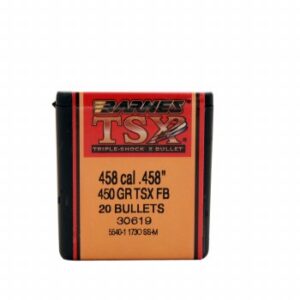 .458 Caliber 450 Grain TSX Barnes #306 9